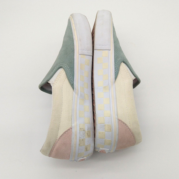 Vans Washout Slip-On Pro Shoes Mens 7.5 Womens 9 Pastel Suede Blue Antique main image 5